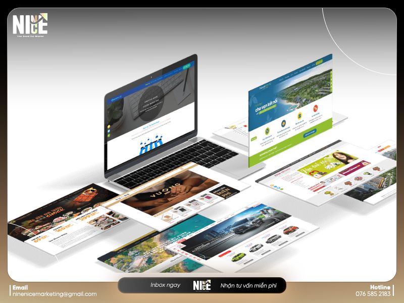 Kho giao diện đa dạng mẫu website đa dạng